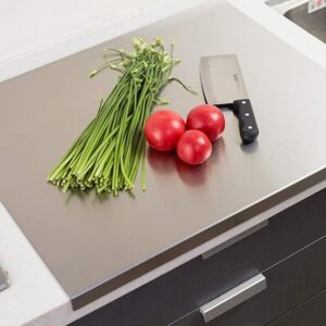 Pure stainless steel cutting board
